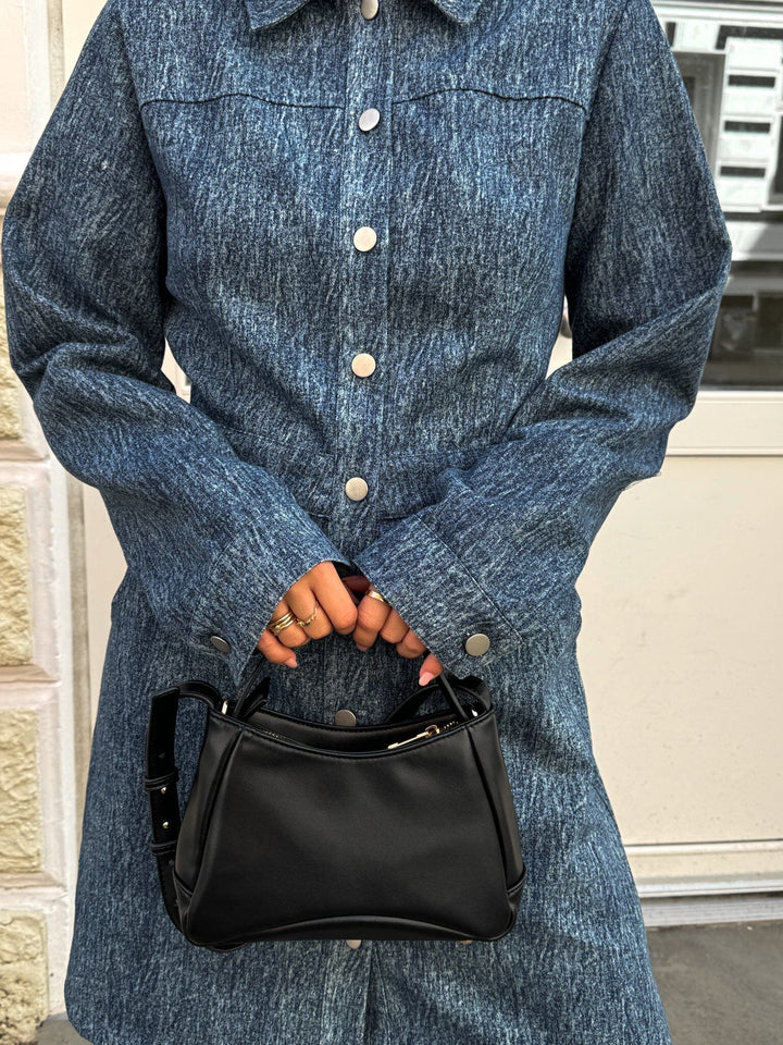 Noella - Benita Ls Dress - 1050 Blue Snow Wash Kjoler