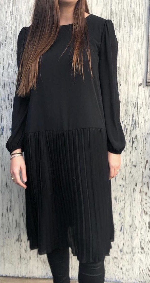 Noella - Dagmar Long Dress - Black Kjoler