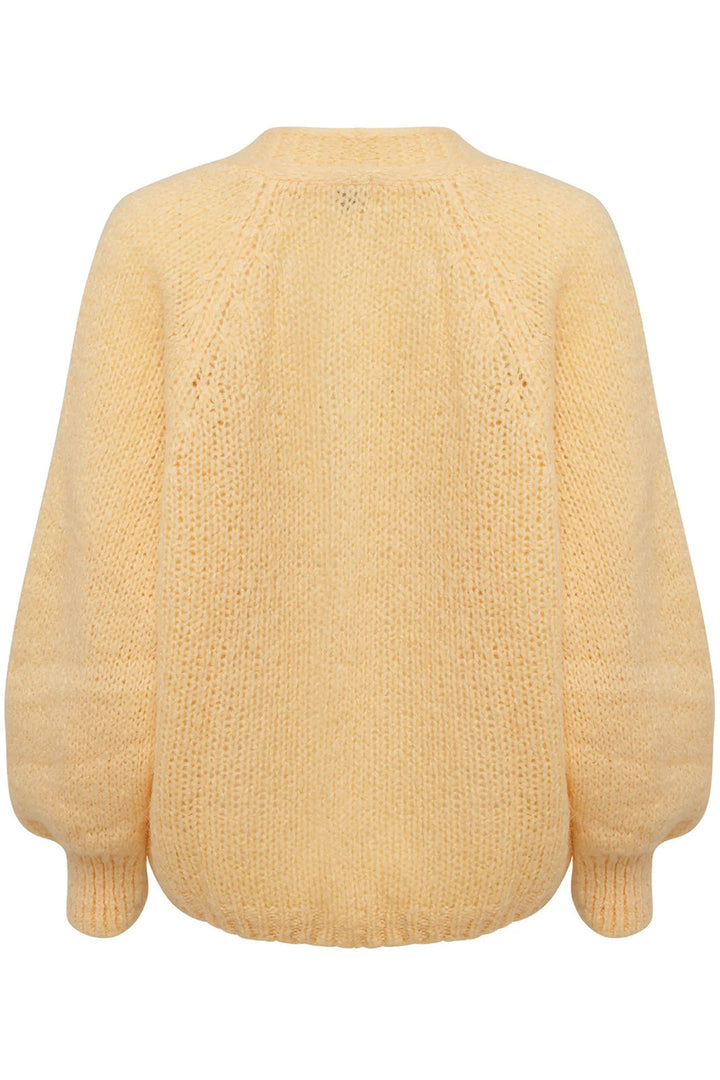 Noella - Fora Knit Cardigan - Yellow Melange Cardigans