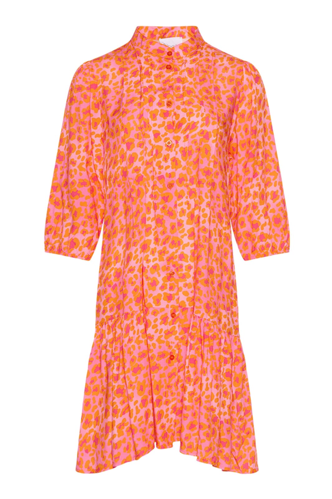 Noella - Imogene sh. Dress - Orange Mix Kjoler