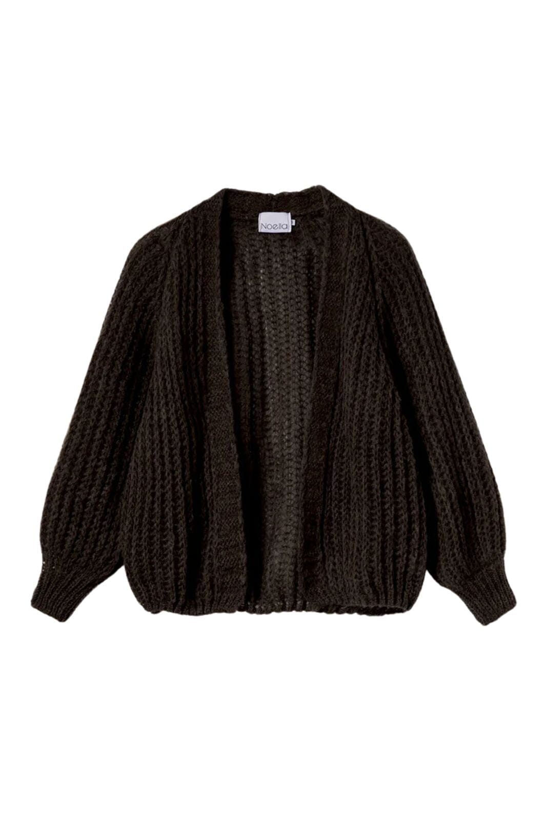 Noella - Joseph Knit Cardigan 12261003 - 548 - Dark Brown Cardigans
