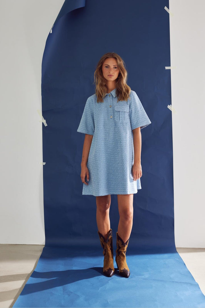 Noella - Jozie Dress 13400002 - 1235 Light Blue Wash