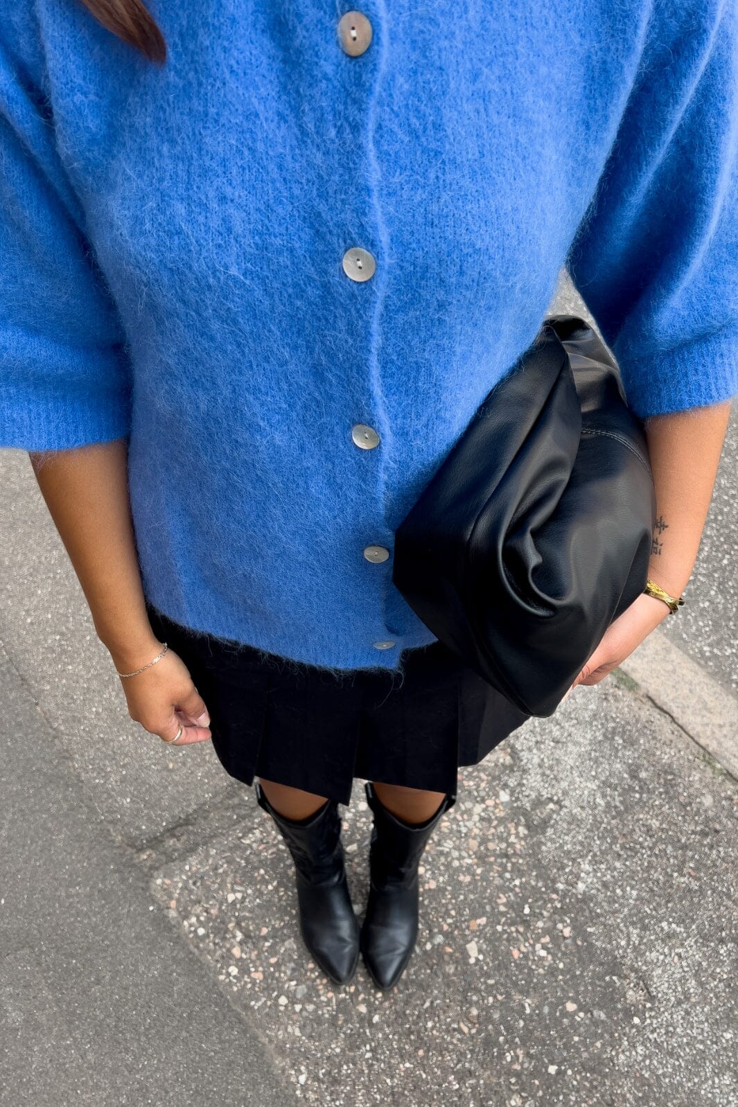 Noella - Kae Ss Knit Cardigan 12940086 - 1386 - Dove Blue Cardigans