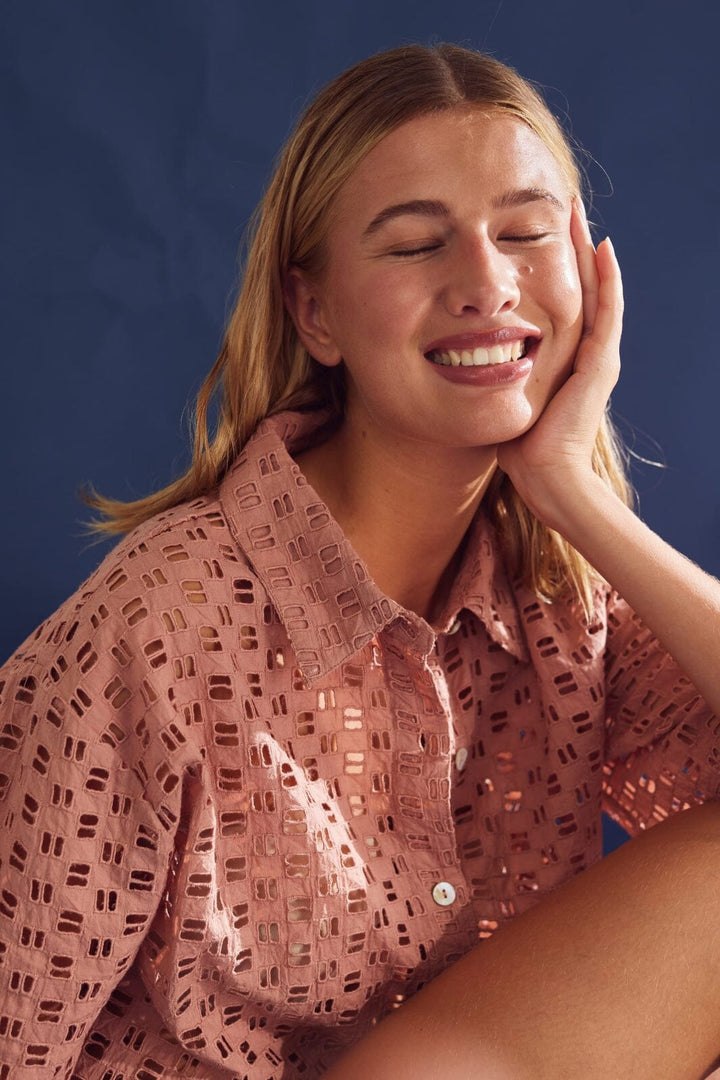 Noella - Kealy Shirt 13370001 - 409 Terracotta