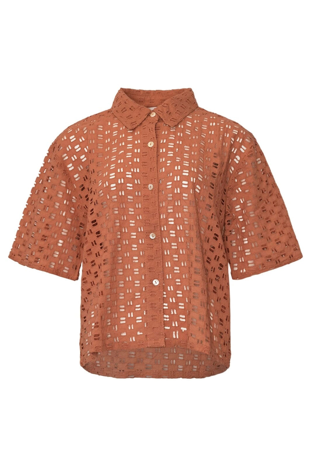 Noella - Kealy Shirt 13370001 - 409 Terracotta
