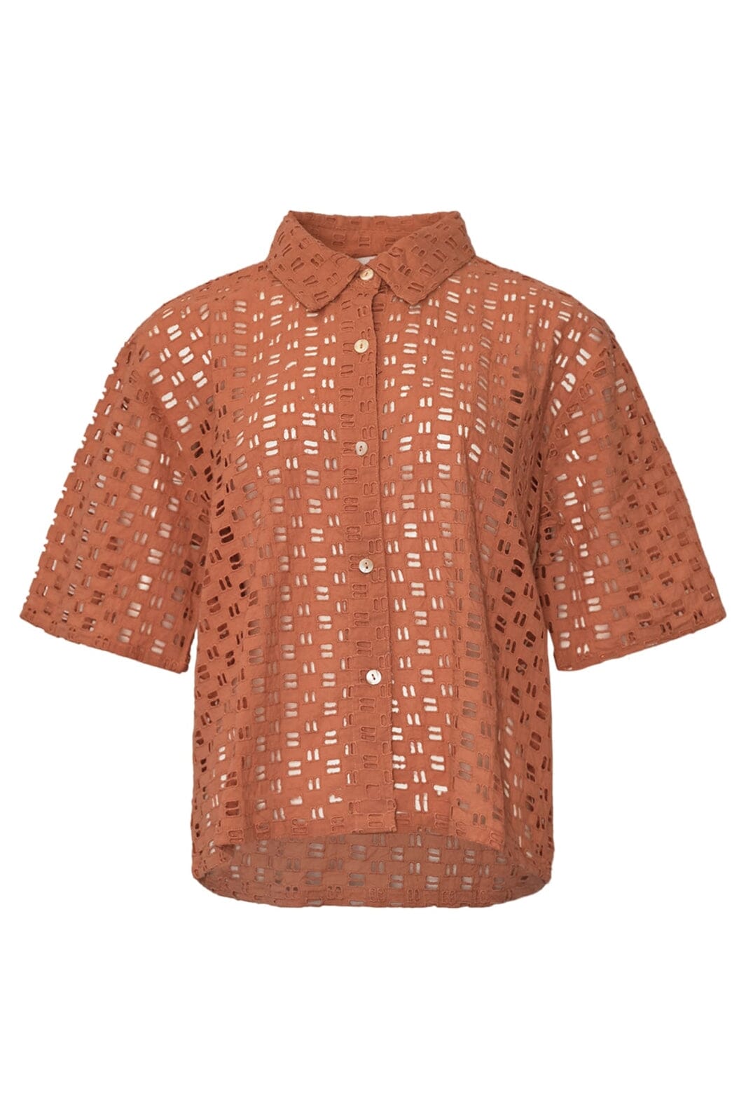 Noella - Kealy Shirt 13370001 - 409 Terracotta