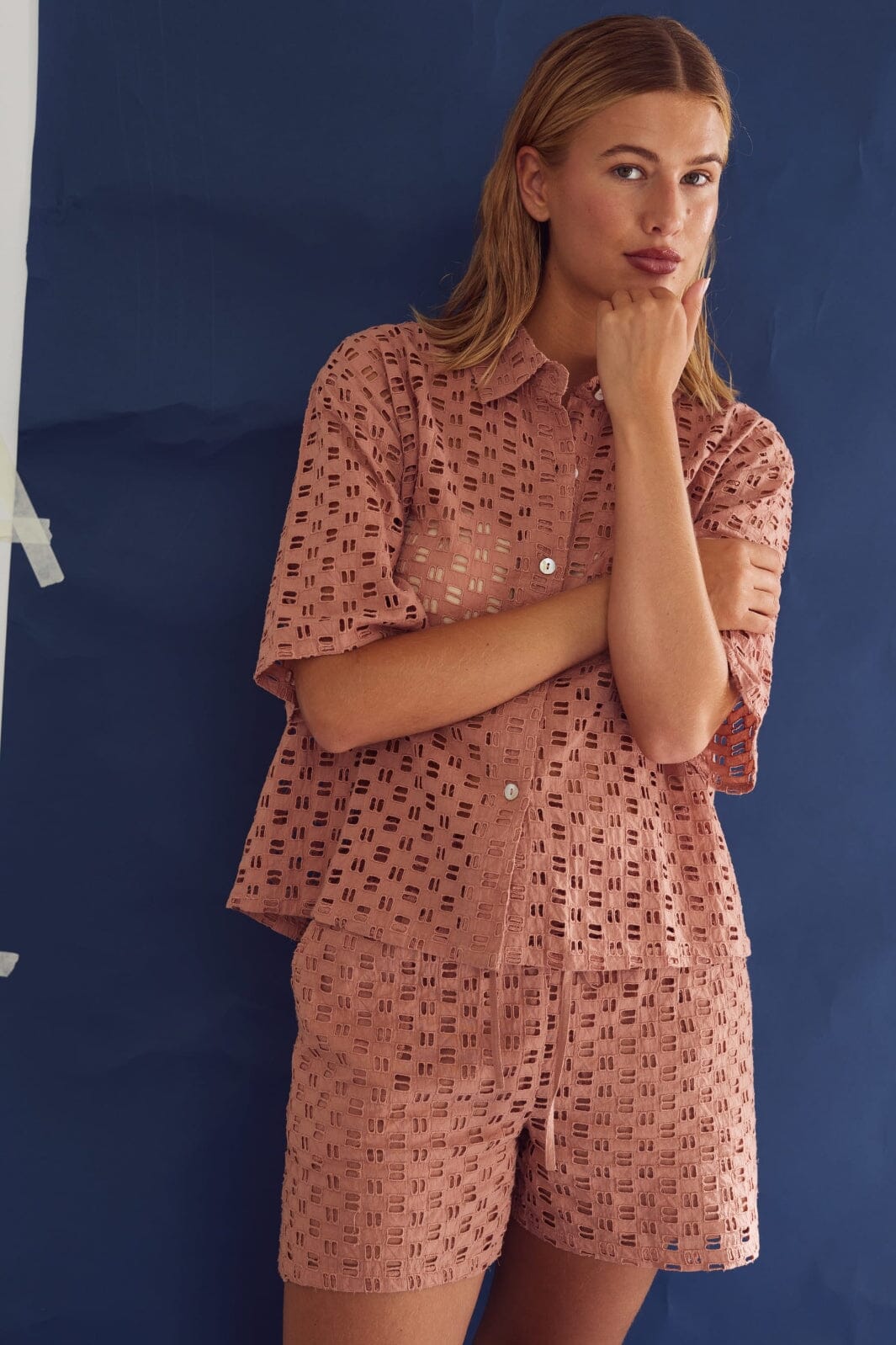 Noella - Kealy Shirt 13370001 - 409 Terracotta