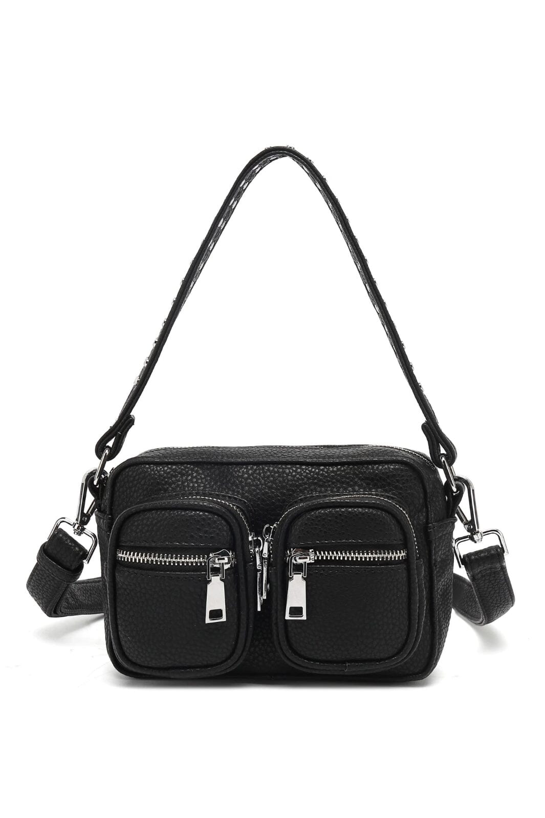 Noella - Kendra Crossover Bag - Black Nappa Look Tasker