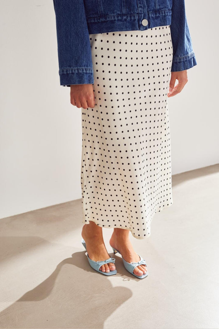 Noella - Kenya Skirt 13450001 - 1336 Carmine White Print