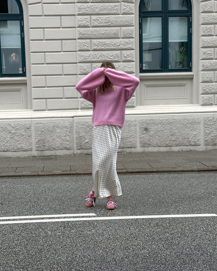 Noella - Kenya Skirt 13450001 - 1336 Carmine White Print Nederdele