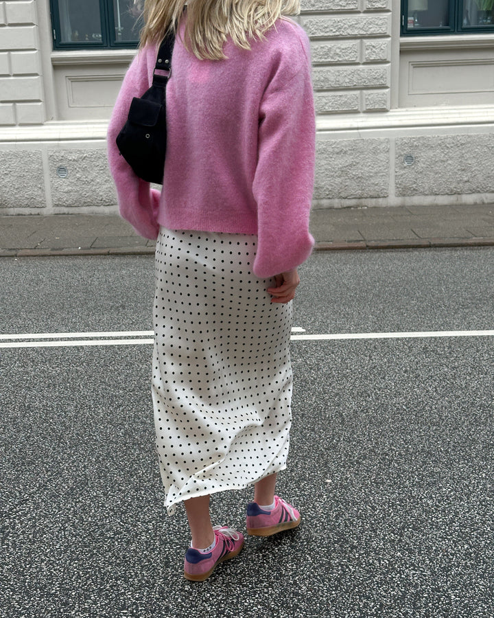 Noella - Kenya Skirt 13450001 - 1336 Carmine White Print Nederdele