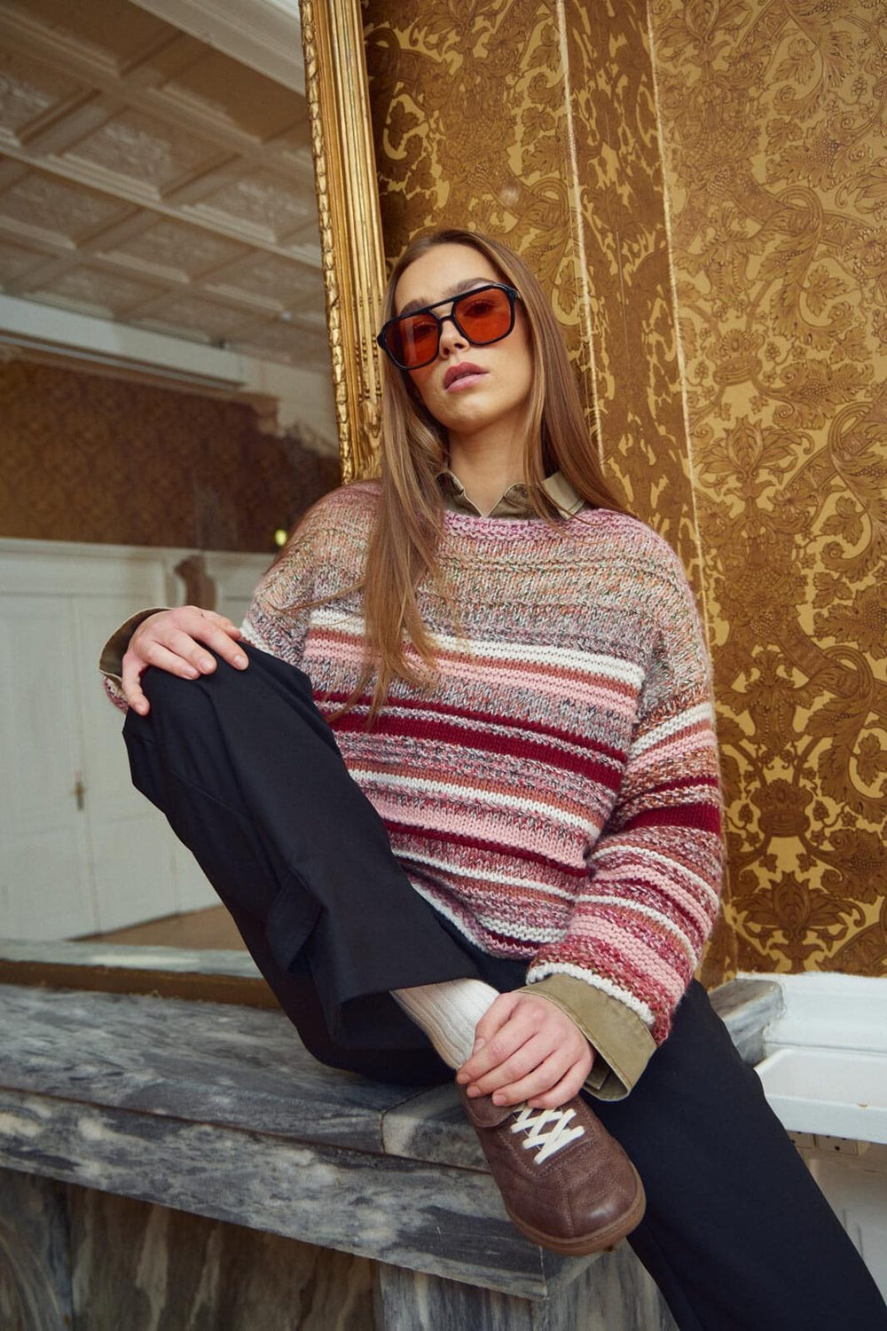 Noella - Leah Knit 13950002 - 517 - Rose Mix