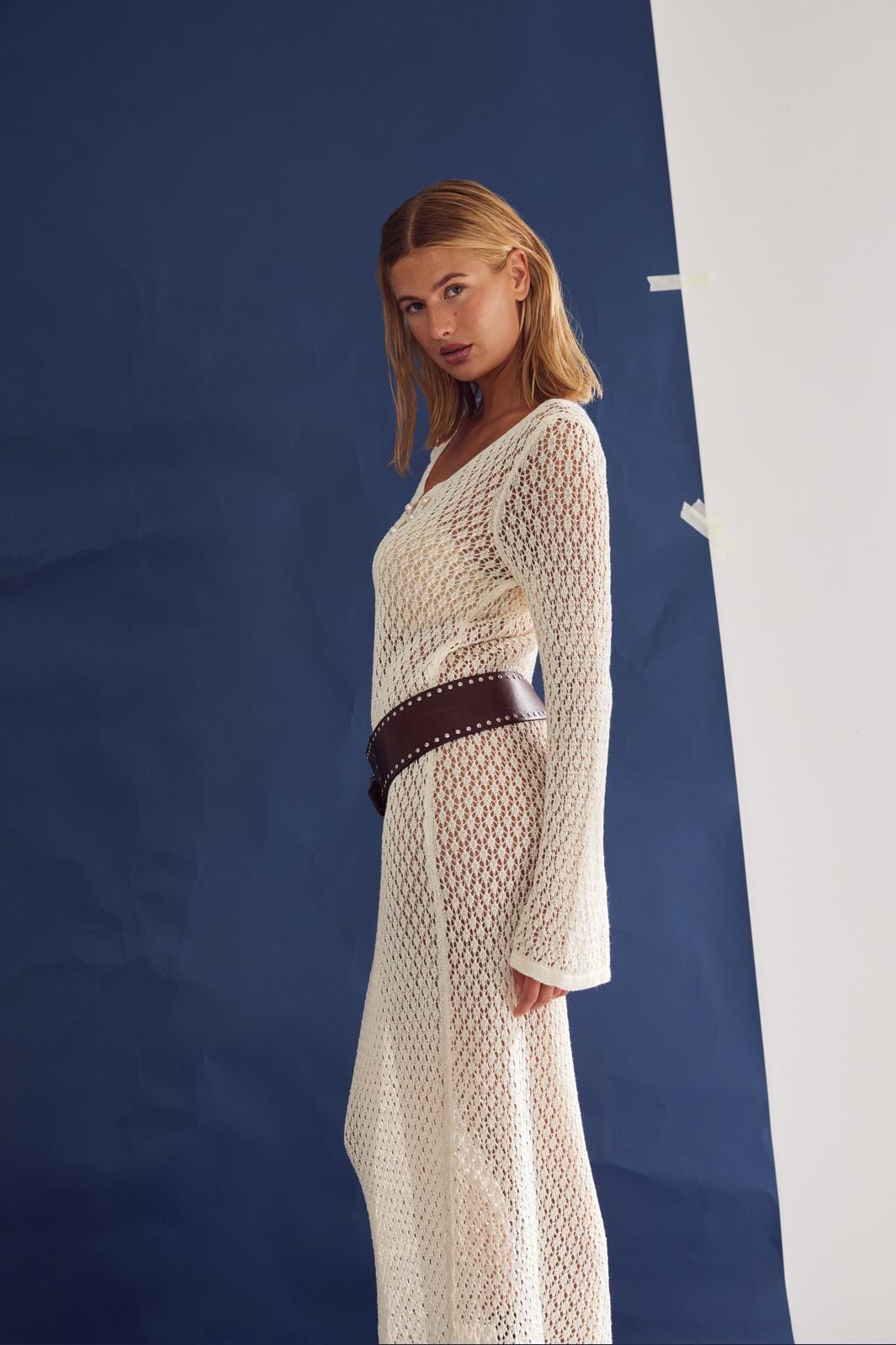 Noella - Leilany Knit Dress 13150001 - 974 Ivory