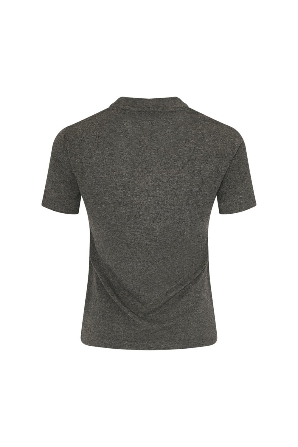 Noella - Lidie Ss Top 14090002 - 019 - Dark Grey Melange