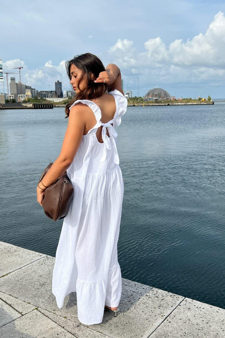 Noella - Lina Dress 13110002 - 028 - White Kjoler