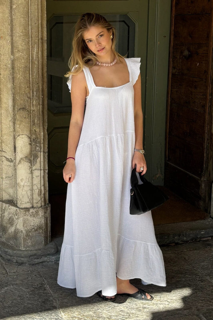 Noella - Lina Dress 13110002 - 028 - White Kjoler