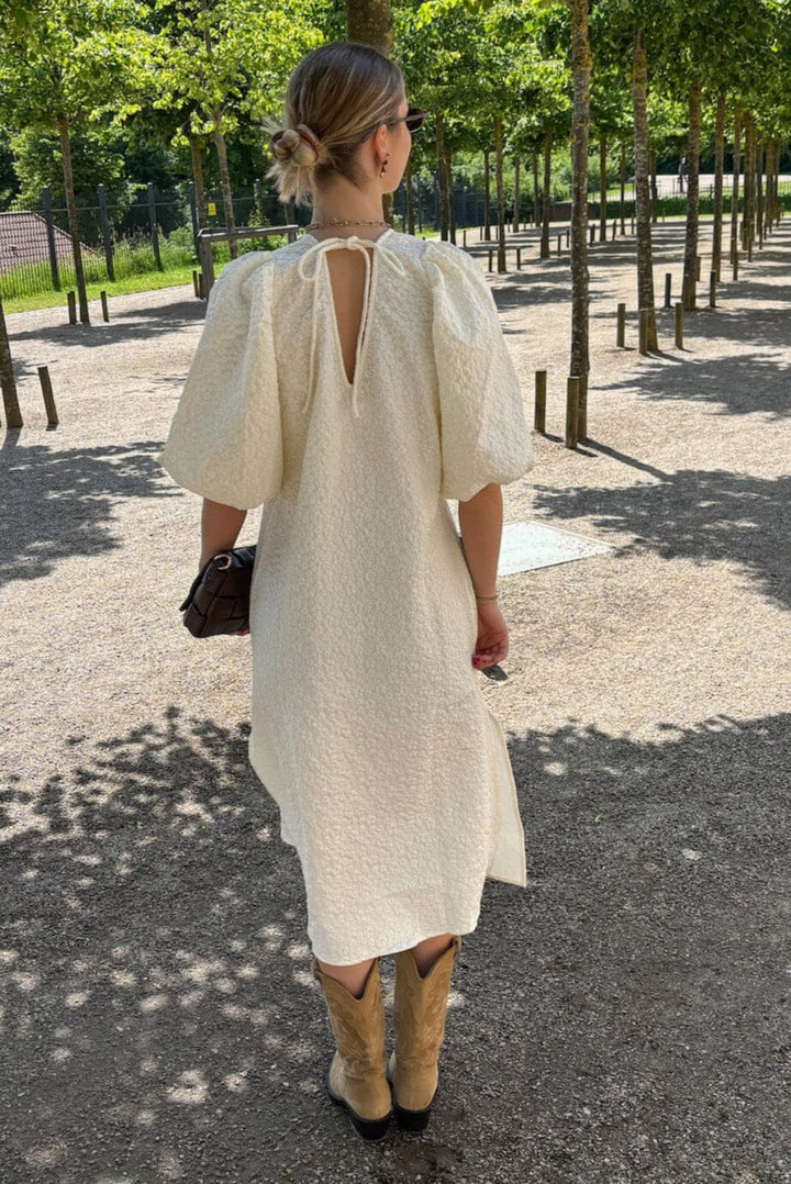 Noella - Reno Pastis Long Dress - Cream Kjoler
