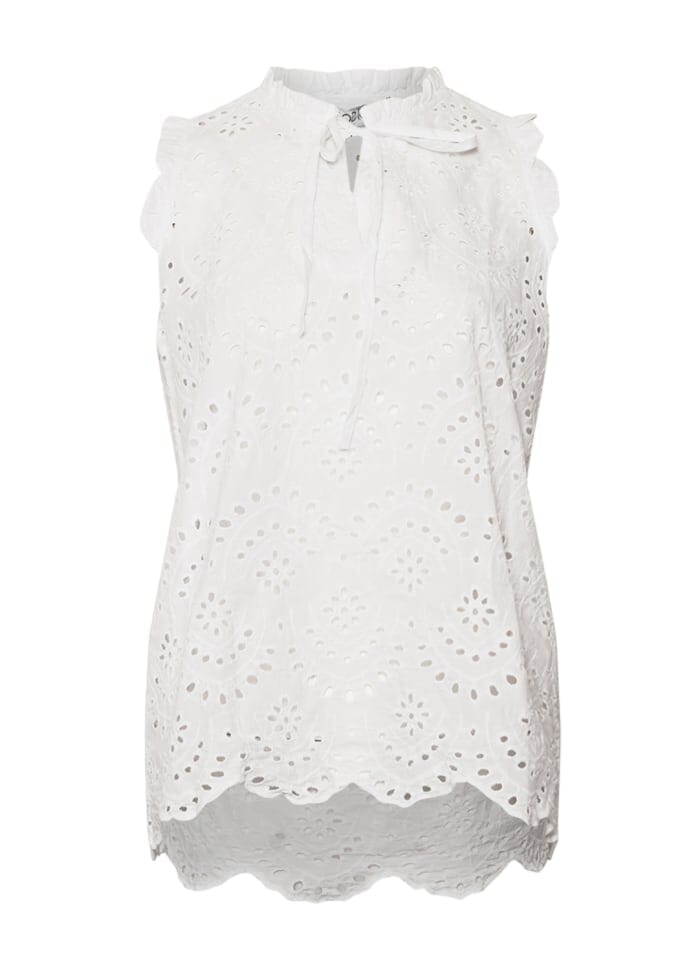 Noella - Sunny Blouse - 028 White Toppe