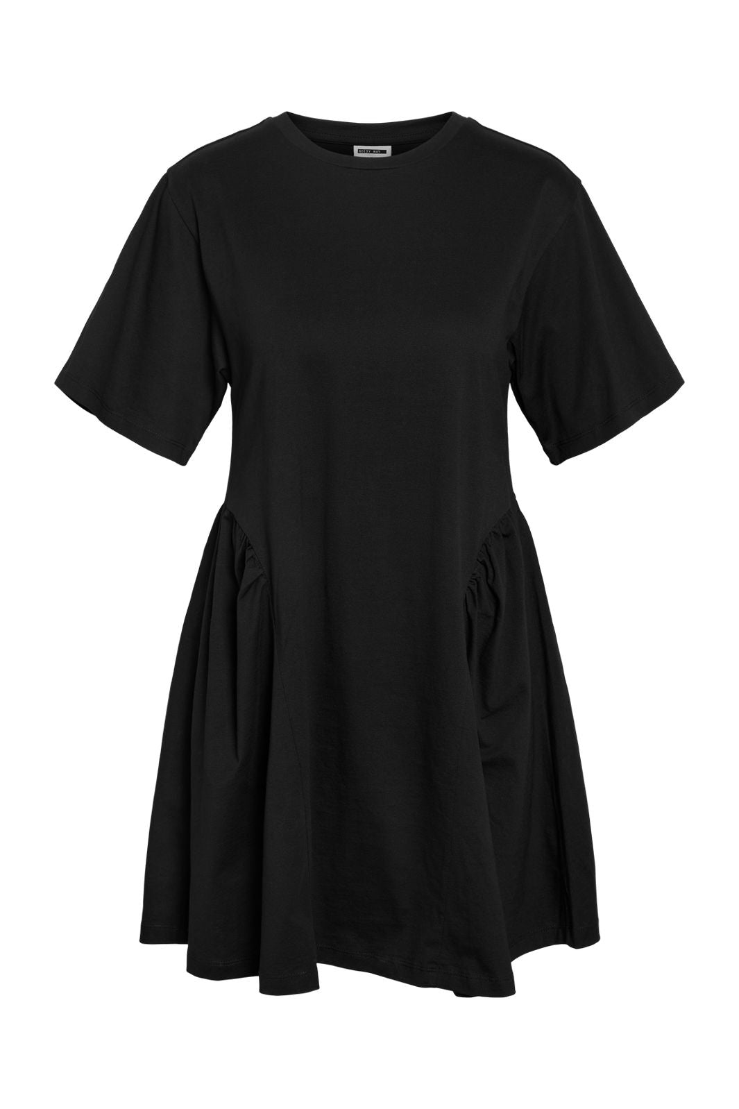 Noisy May - Nmfilipa S/S Washed Short Dress - 4907645 Black Solid