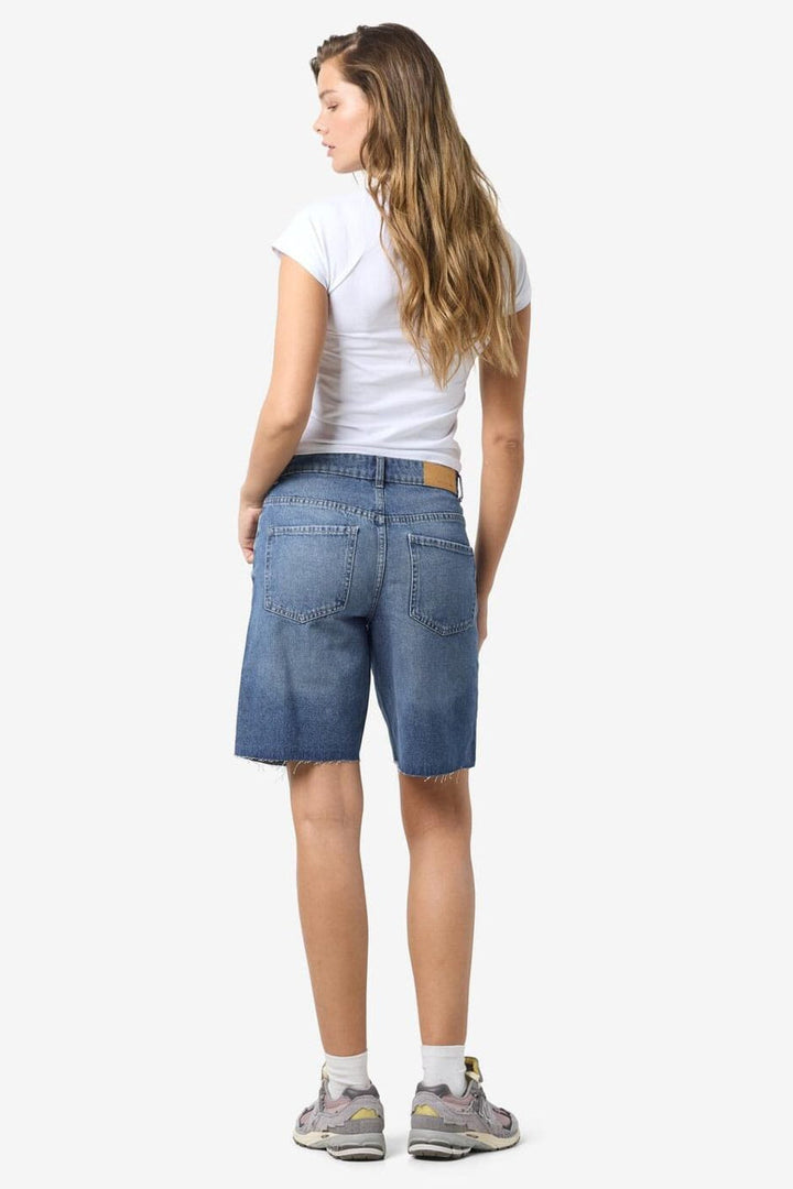Noisy May - Nmholla Nw Loose Shorts Az426Mb - 4723673 Medium Blue Denim