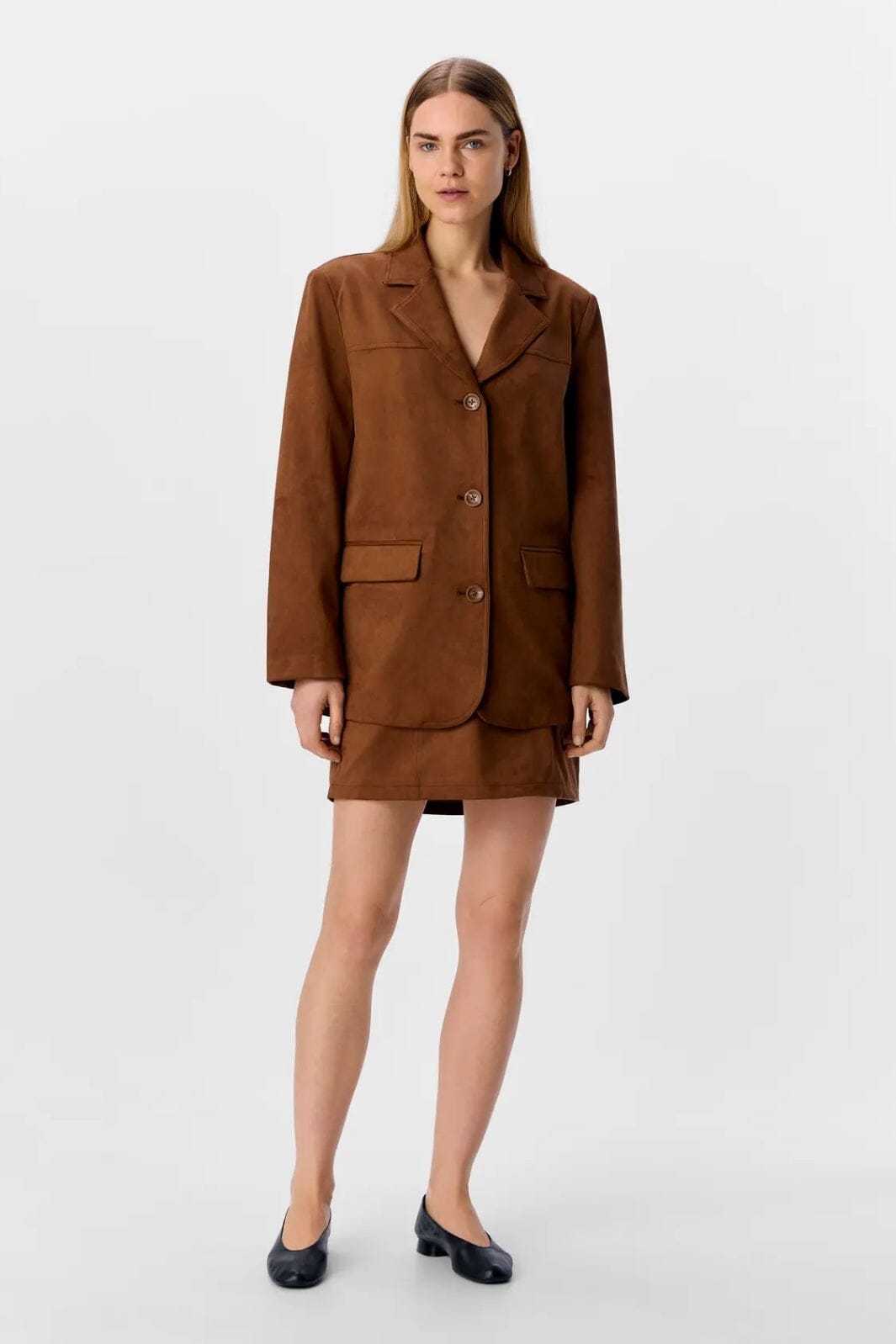 Object - Objfenja Lo Blazer Ss Fair 25 - 4881637 Rawhide