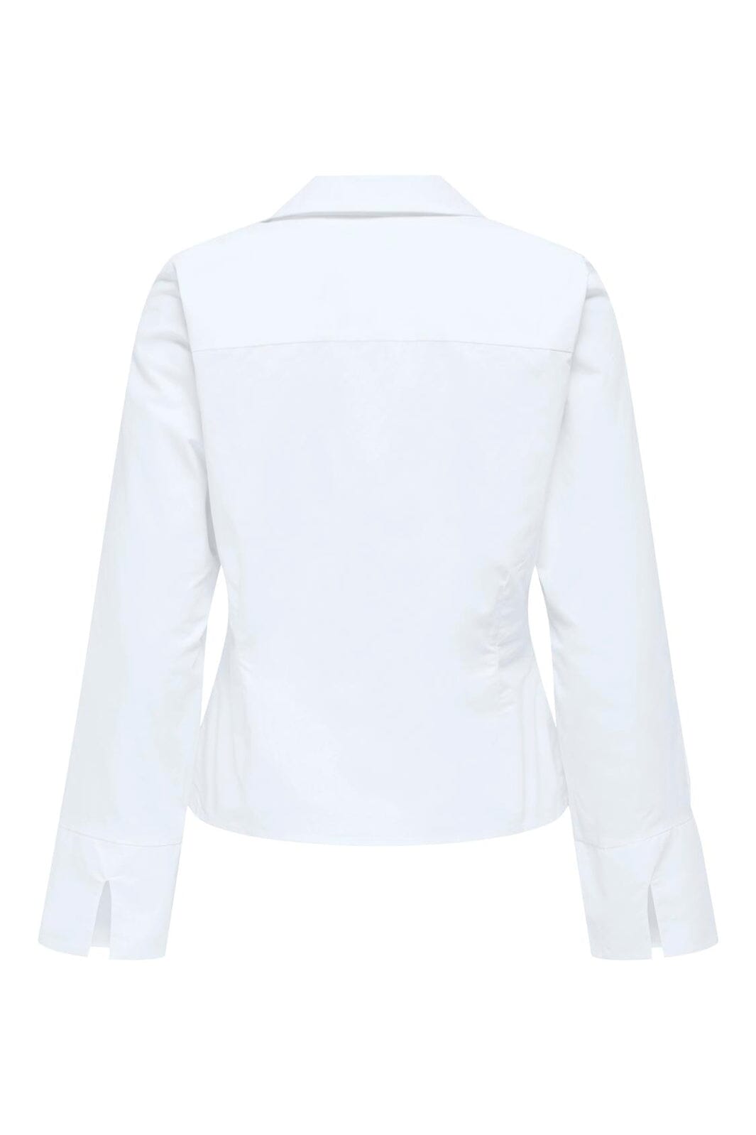 Only - Onlbeya Ls Fitted Hook Shirt - 4942456 Bright White