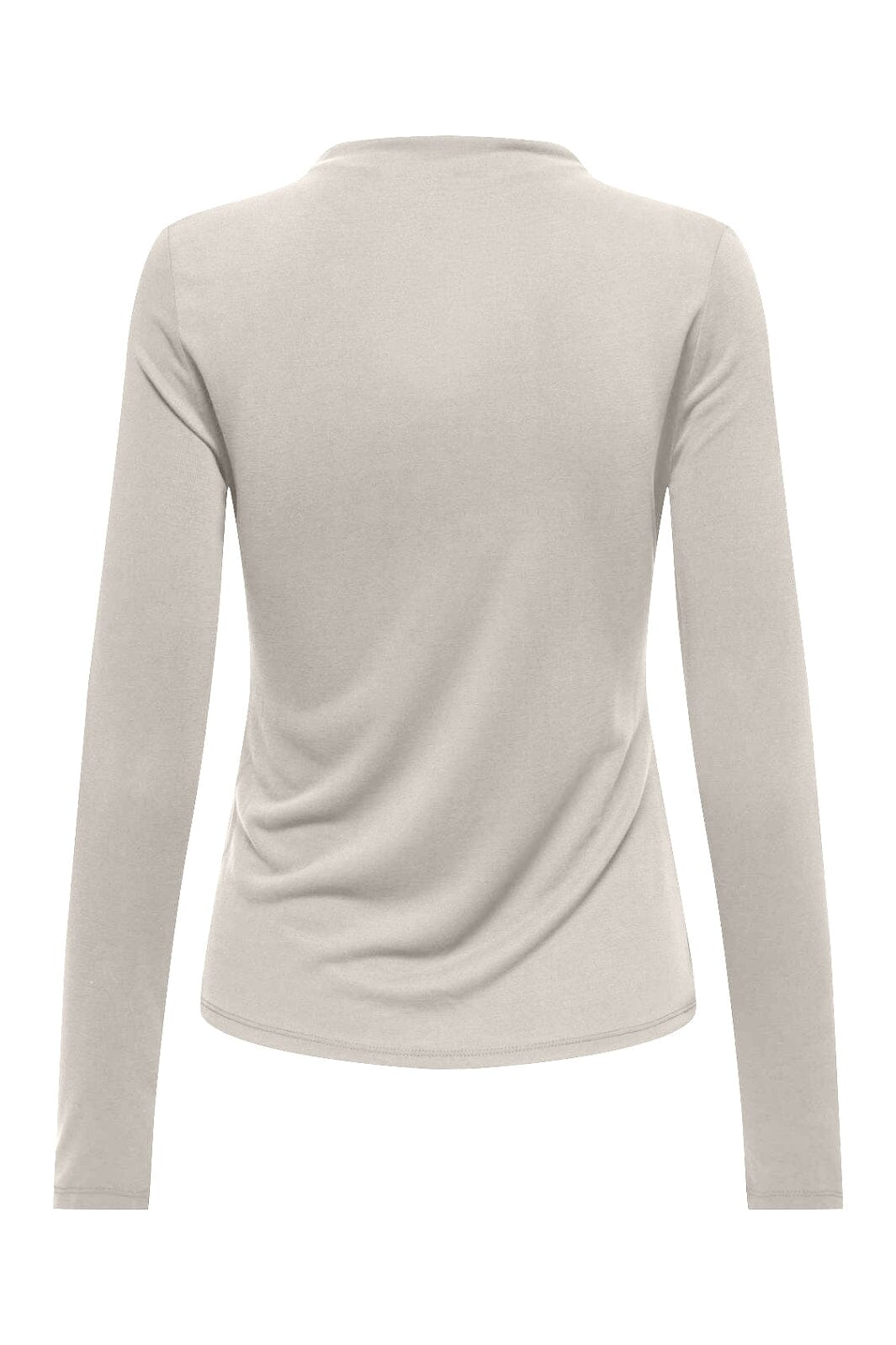 Only - Onlfree Life L/S Drape Top - 4891910 Pumice Stone