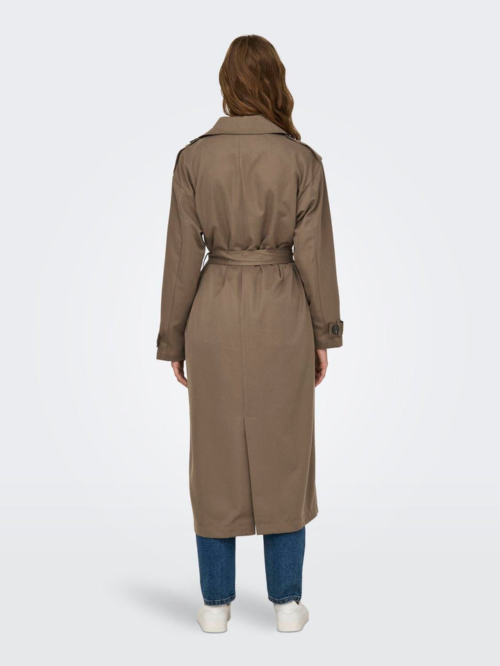 Only - Onlline X-Long Trenchcoat - 3504617 Walnut Jakker