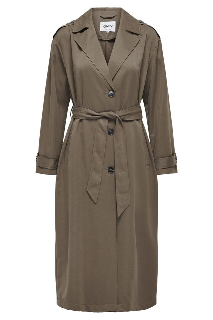 Only - Onlline X-Long Trenchcoat - 3504617 Walnut Jakker