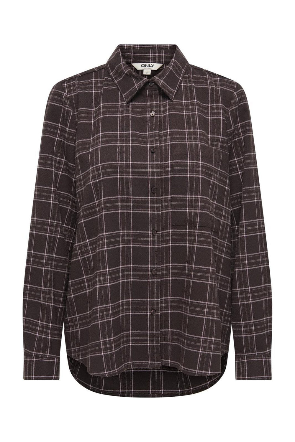 Only - Onlwren Check Shirt - 4970194 Black Checked Forge