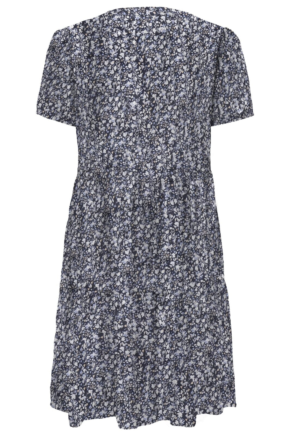 Only - Onlzally Life S/S Thea Dress 15262674 - 4800839 - Night Sky Sofia White Blue Ditsy