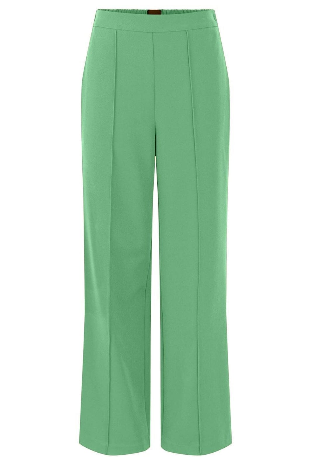 Pieces - Pcbossy Hw Wide Pants - Absinthe Green Bukser
