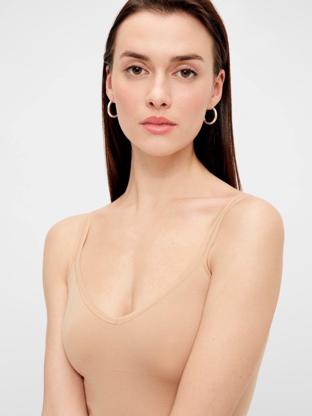 Pieces - PcPlain Underwear Top - Nature Undertrøjer