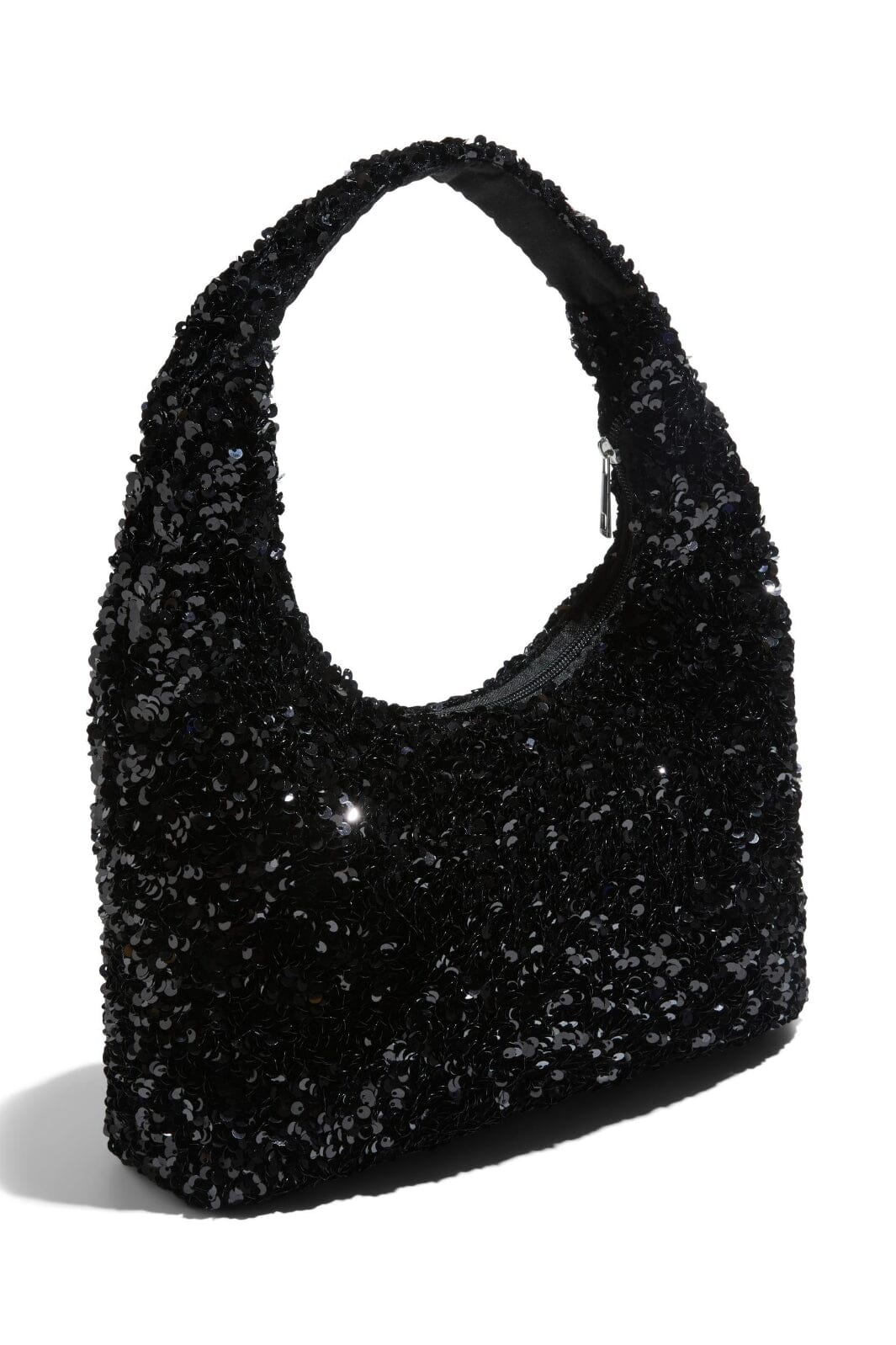 Pieces - Pcsomilla Glitter Shoulder Bag - 4560149 Black Tasker