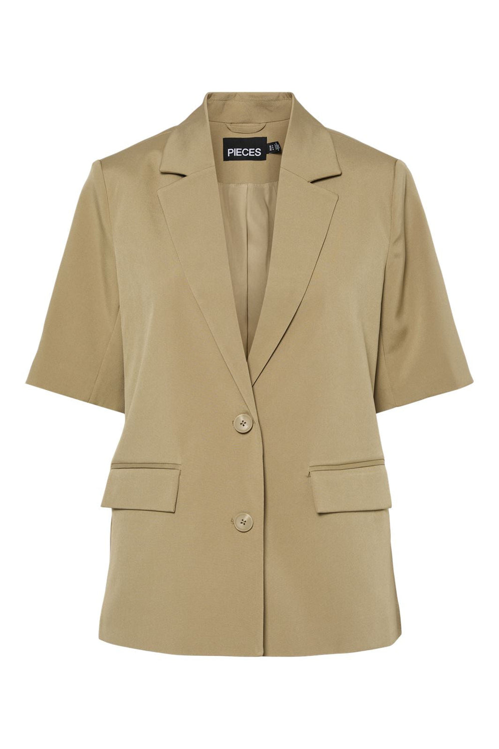 Pieces - Pctempre Ss Blazer - 4740954 Elmwood