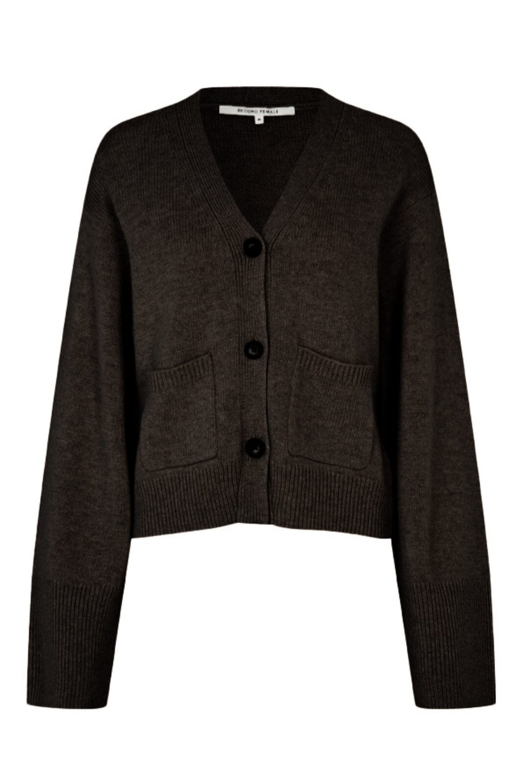 Second Female - Alpha Knit Fitted Cardigan 59900 - 6103 Delicioso