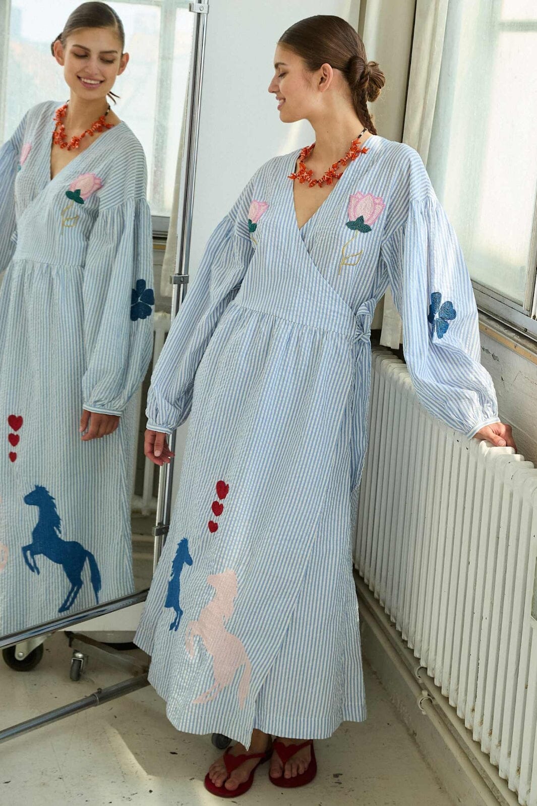 Sissel Edelbo - Caro Dress SE 1431 - Cashmere Blue