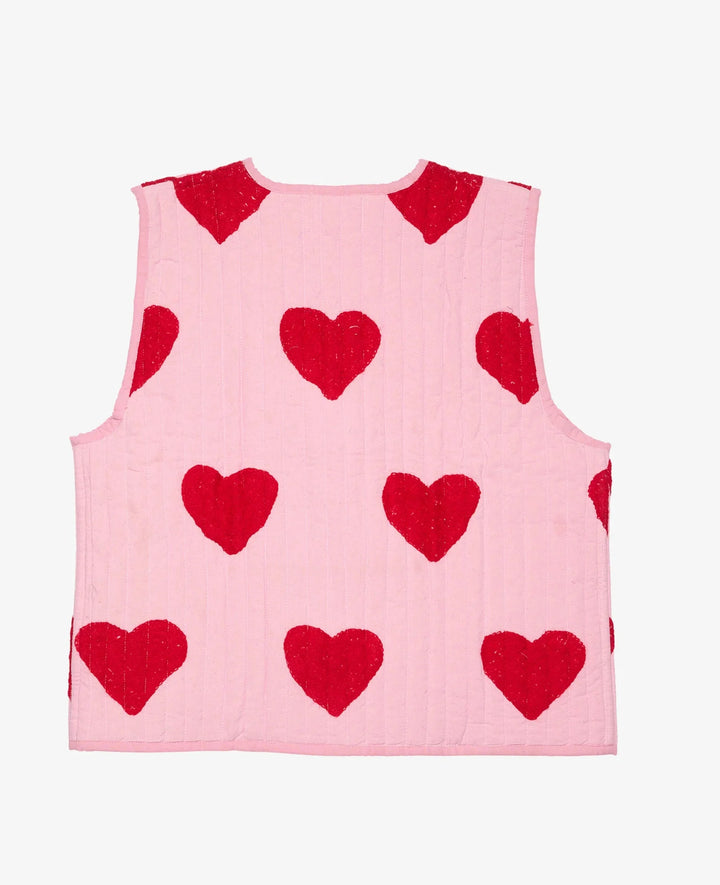 Sissel Edelbo - Honey Vest SE 1424 - Red Heart Veste