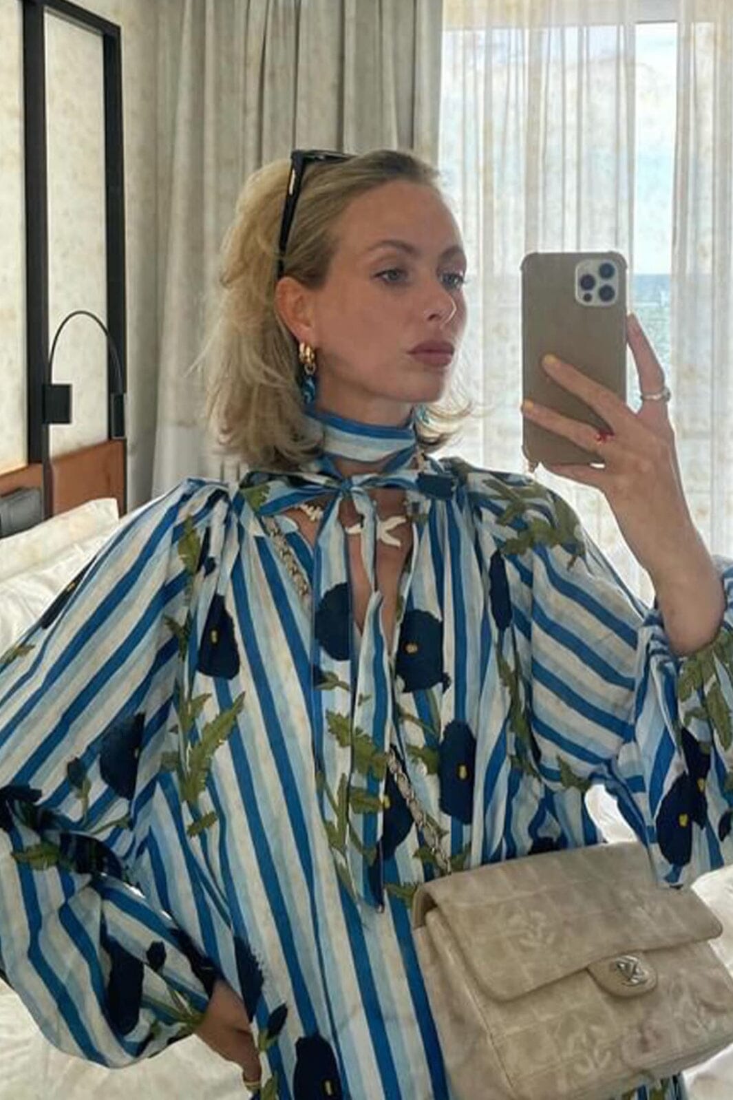 Sissel Edelbo - Lara Organic Cotton Dress SE 1148 - True Blue Kjoler