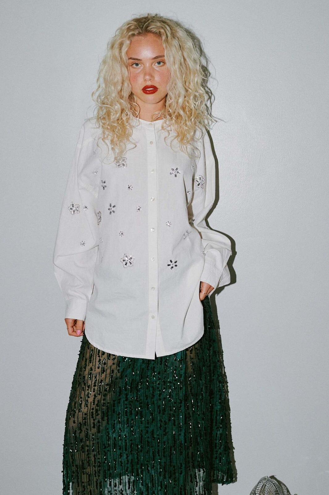 Sissel Edelbo - Terese Shirt SE 1716 - Snow White