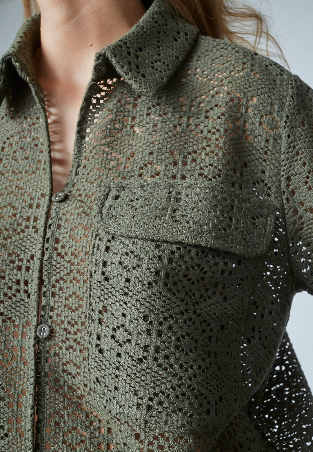 Sisters Point - Elsia-Sh 18588 - 207 - Khaki Skjorter