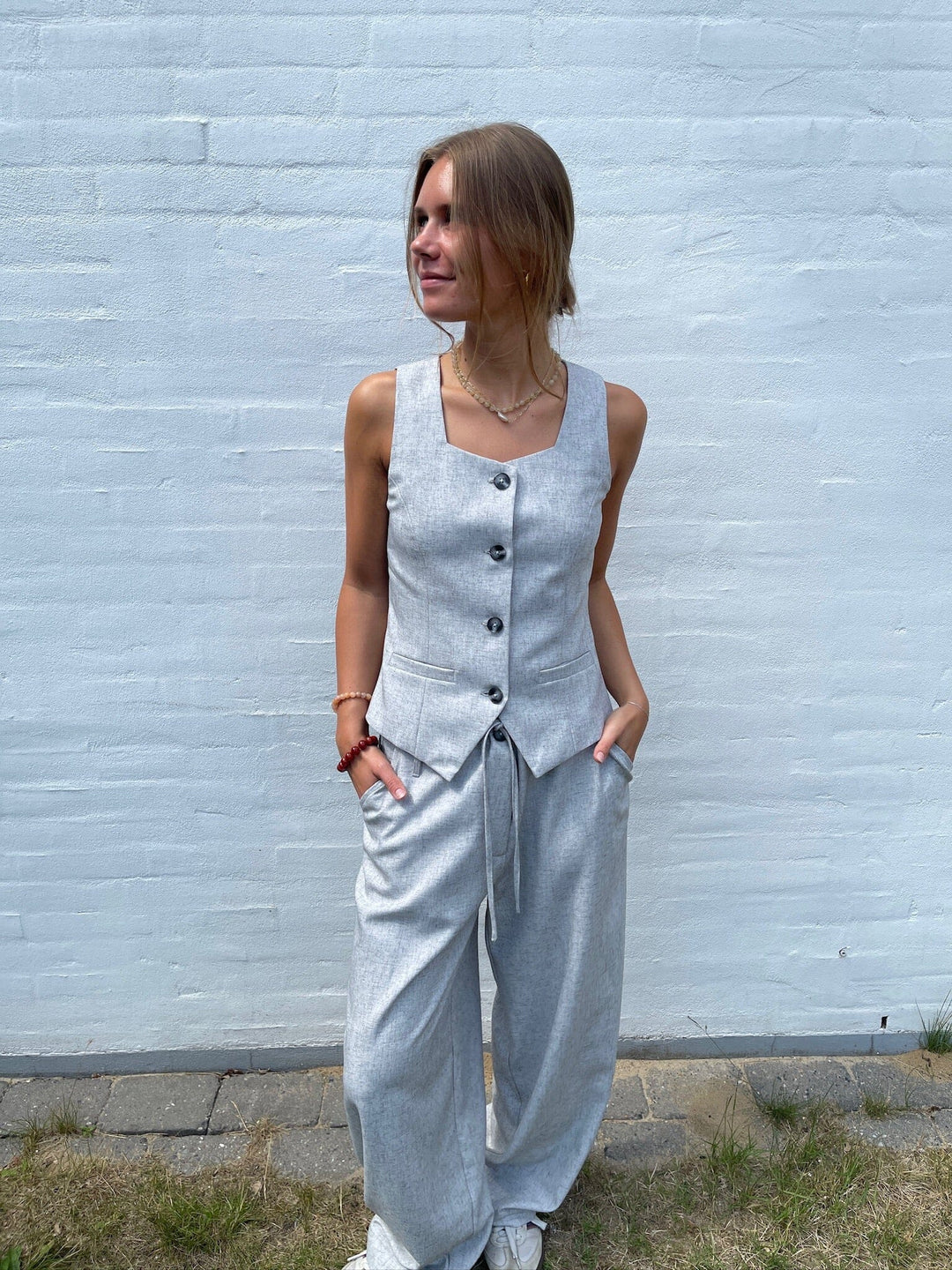 Sisters Point - Gema-Pa 18983 - 058 - L.Grey Mel Bukser