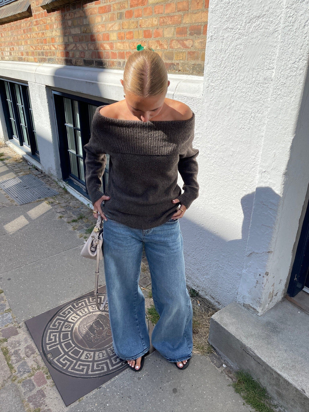 Sisters Point - Luca-Os 19074 - 201 - Brown Mel. Strikbluser