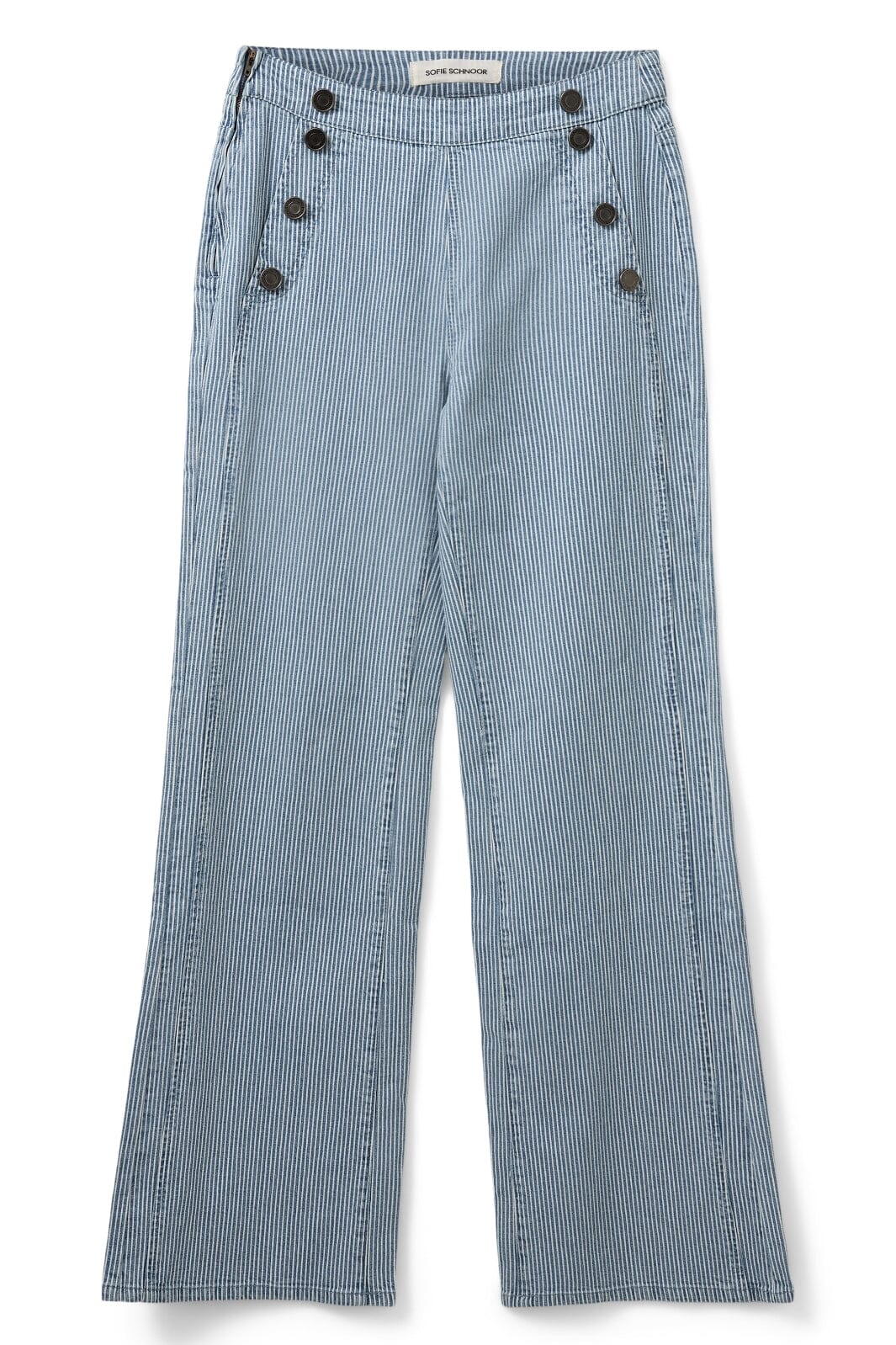 Sofie Schnoor - Lyonsw Trousers S251107 - 5092 - Blue Striped Bukser