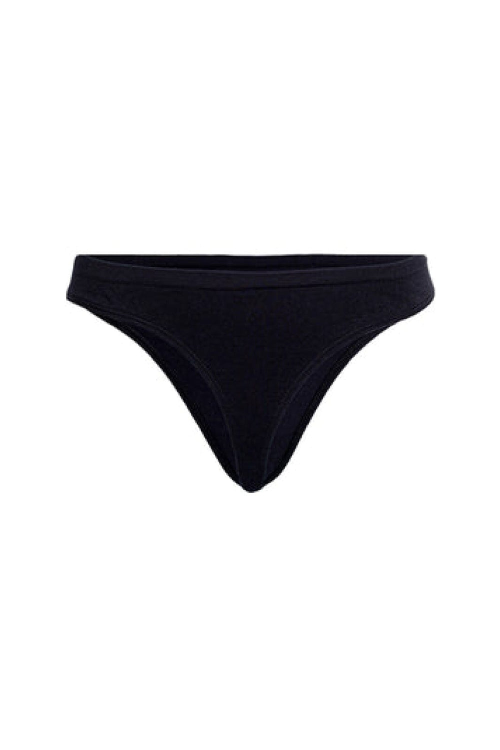 Soft basic - Soffi string 2 pak - black Trusser