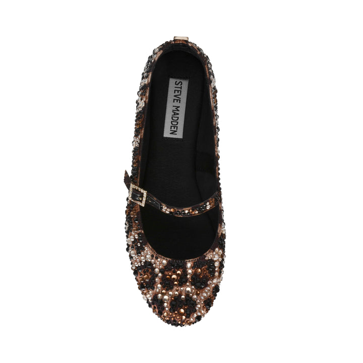 Steve Madden - Brissa-R Ballerina - Leopard Ballerinaer