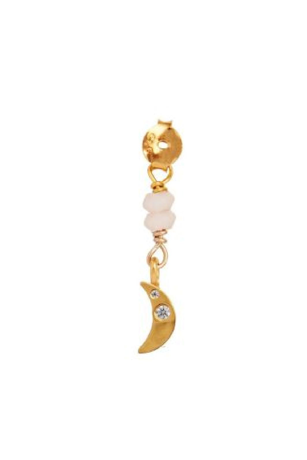 Stine A - Petit Bella Moon Behind Ear-Earring - 1401-02-S Øreringe