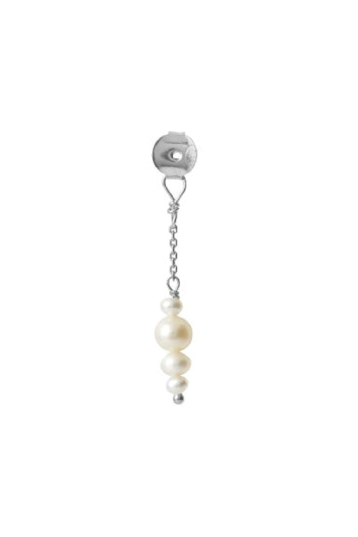 Stine A - Petit Pearl Berries Behind Ear Earring 1311-02 - Silver Øreringe