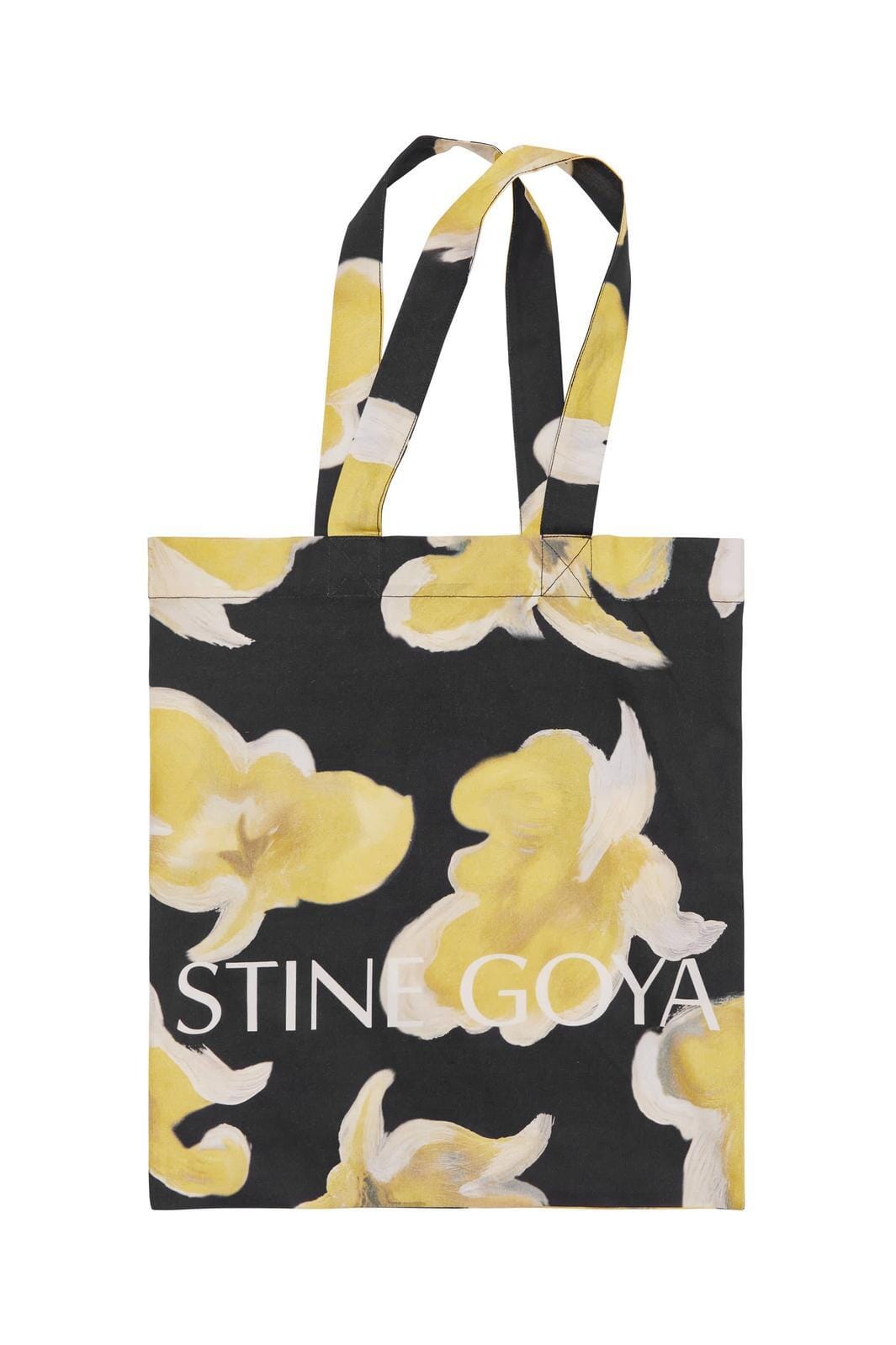 Stine Goya - 2285 Tote Bags, Cotton Totesg-ps26-a016-2285 - Yellow Petunias Tasker