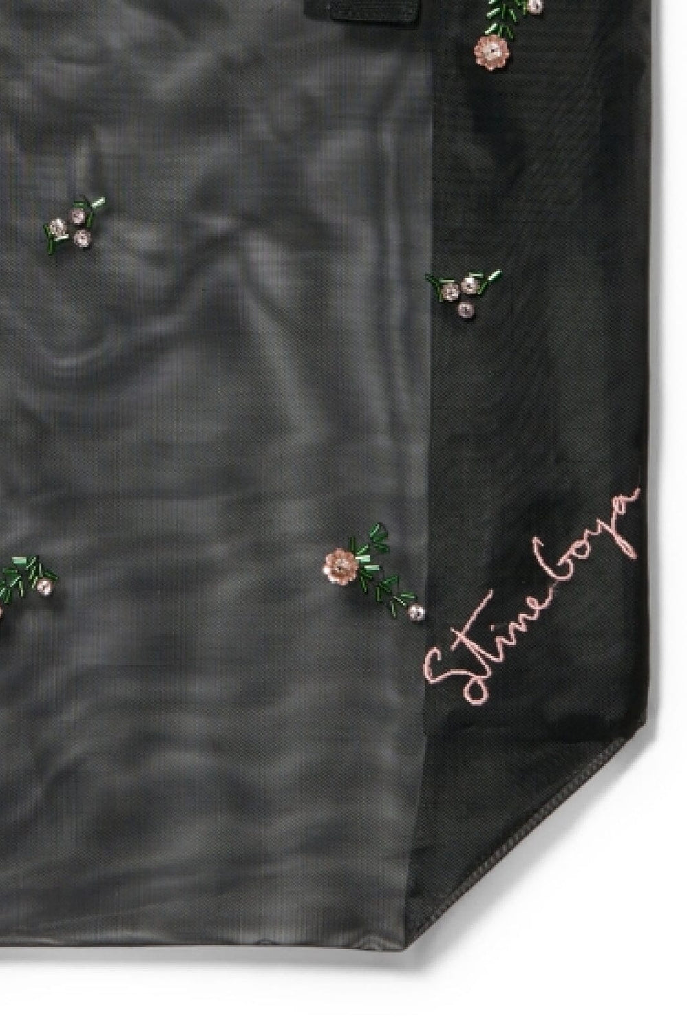 Stine Goya - 2397 Stable Mesh, Mesh Totesg-pf25-b027-2397 - Black